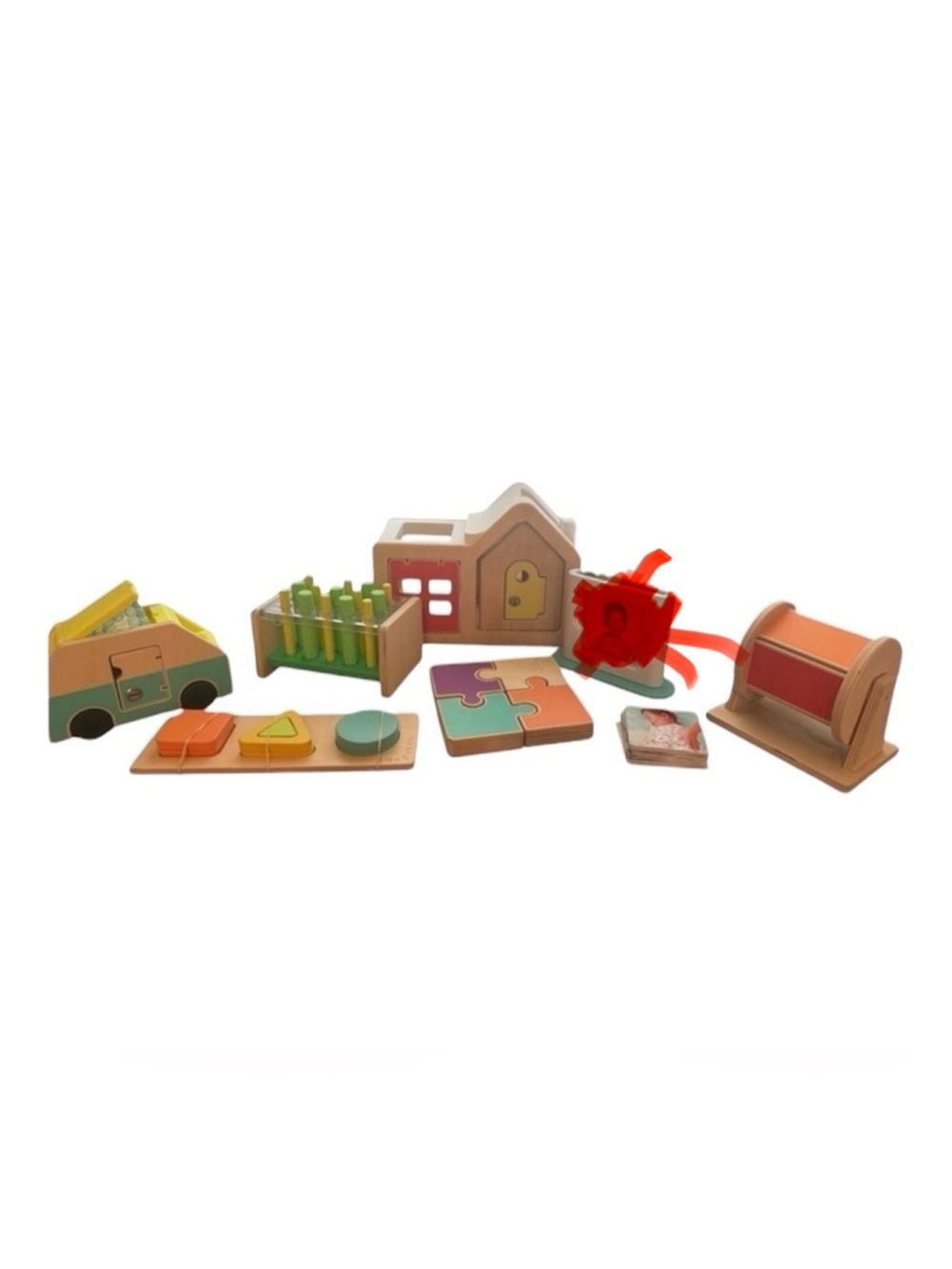 Lovevery bundle of 7 Montessori toys